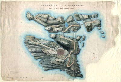 Longships plan of rocks